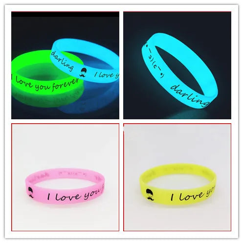 Pulseiras de Silicone Luminosas (2 Unidades)